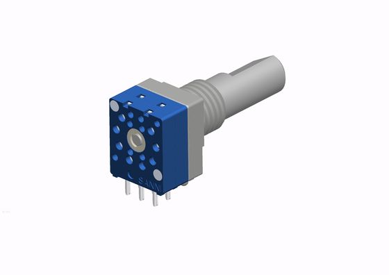 Sealed Metal Shaft Absolute Rotary Encoder Dual Unit For Interphone Walkie Talkie