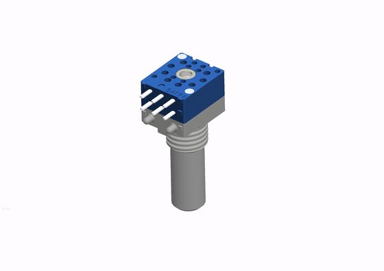 Sealed Metal Shaft Absolute Rotary Encoder Dual Unit For Interphone Walkie Talkie
