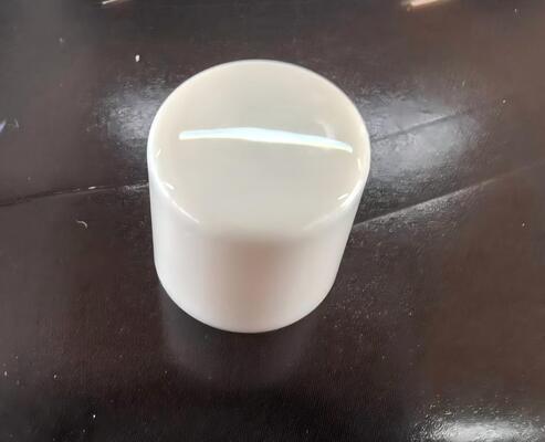 Pure White PlasticPotentiometer Dials Knob 13mm Height For Home Audio