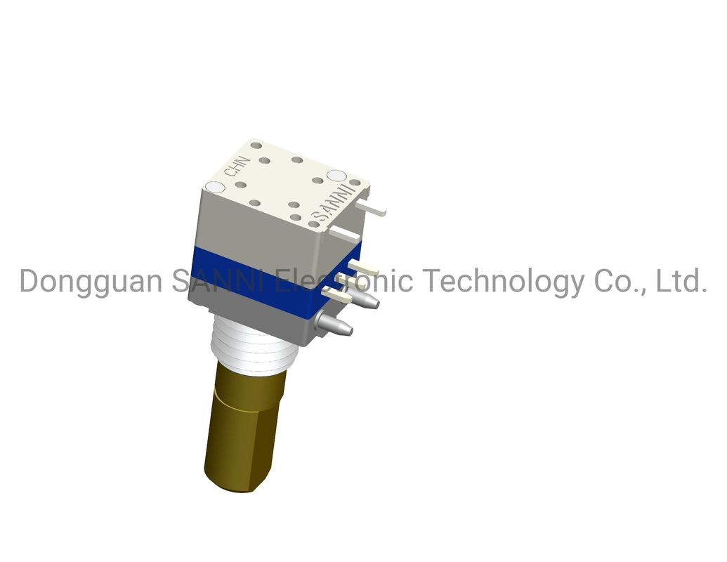 Metal Shaft Sealed Rotary Potentiometer RV874ANS For Walkie Talkie System
