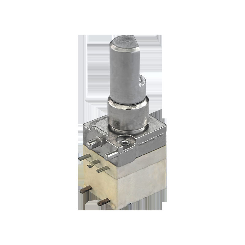RV9DR1NS Metal Shaft Micro Potentiometer Rotary Mounting Type Through Hole / DIP Mount