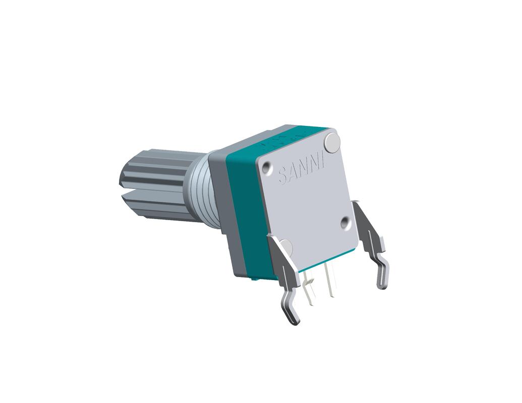 Rotational Life 10 Rotary Potentiometer Device Shaft Length 6mm to 20mm Normal or Customized Designed for Long Term Industrial