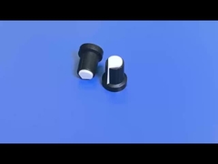 パーソナライズ可能なプラスチック パーソナライズドポテンチオメーターダイヤル 20mm ノンブの高さ